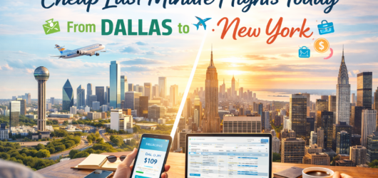 TODAY’S BLOG: Cheap Last Minute Flights Today From Dallas to New York