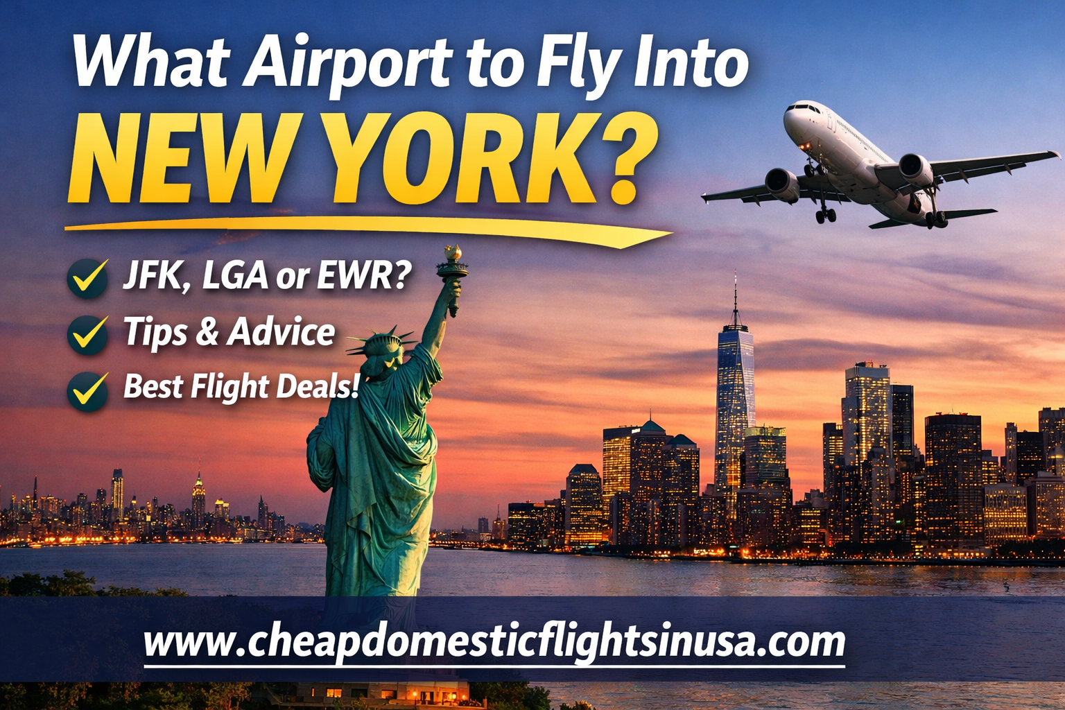 What Airport to Fly To in New York? The Complete Traveler’s Guide