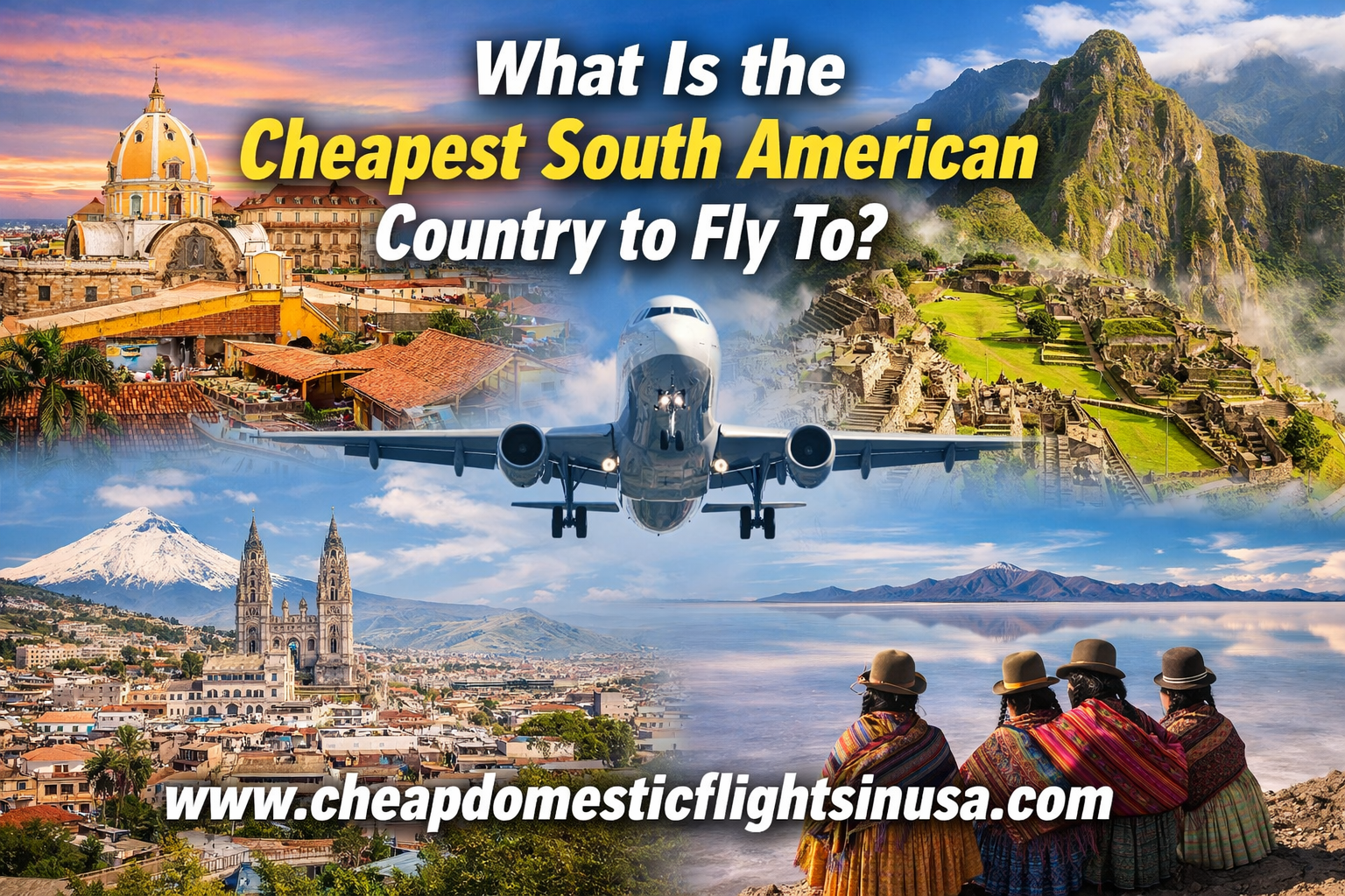 What is the cheapest South American country to fly to?