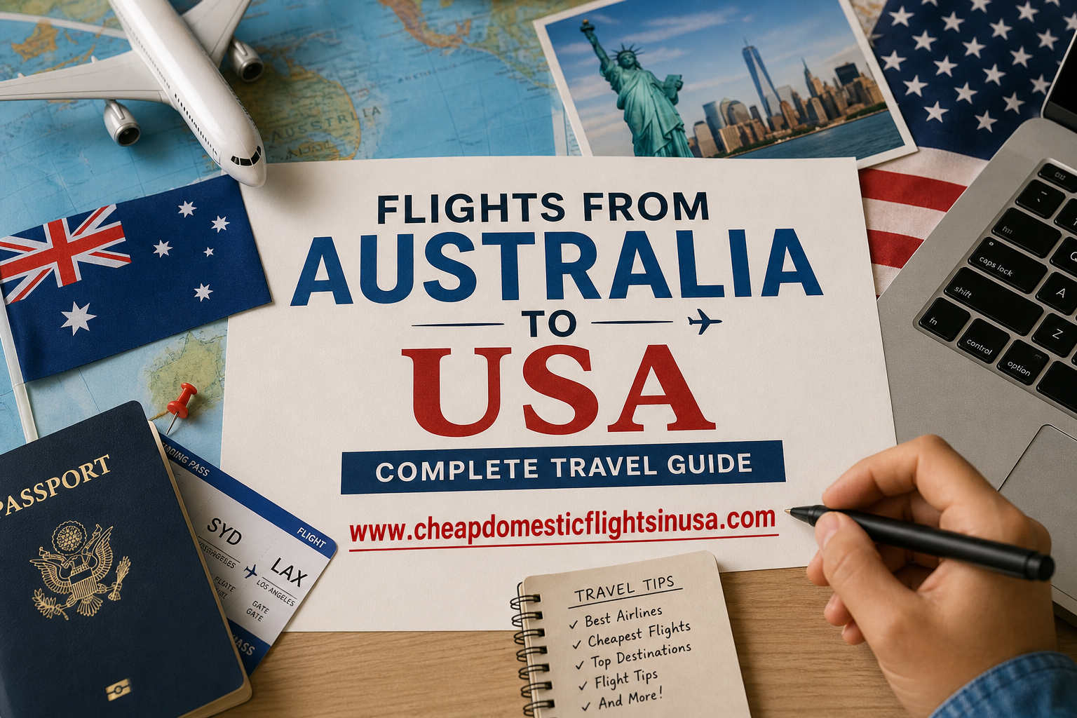 Flights from Australia to the USA: Complete Travel Guide