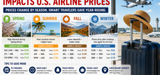 How Seasonal Travel Impacts U.S. Airline Prices?