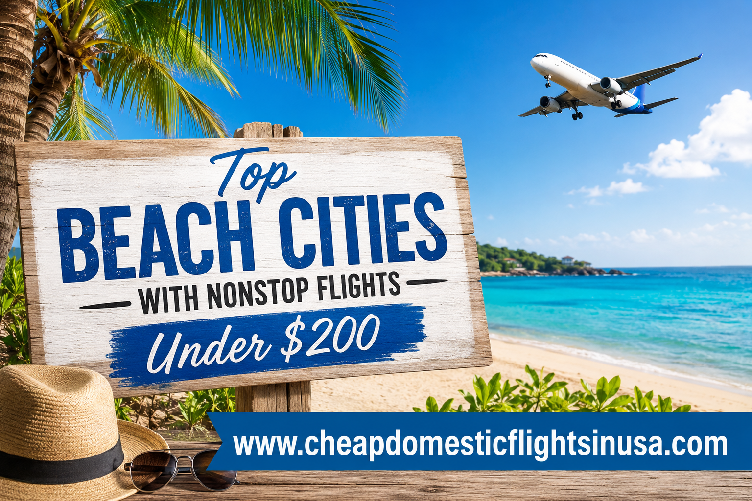Top Beach Cities With Nonstop Flights Under $200 – Guide