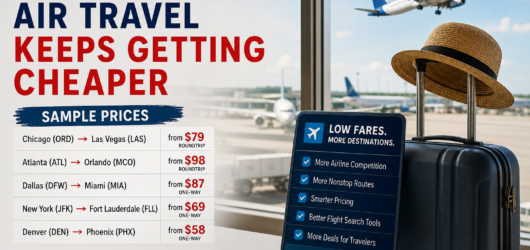 Why Domestic Air Travel Keeps Getting Cheaper?