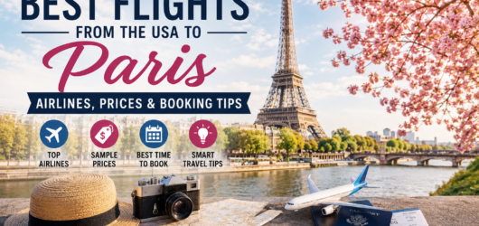 Best Flights from the USA to Paris: Airlines, Prices and Booking Tips
