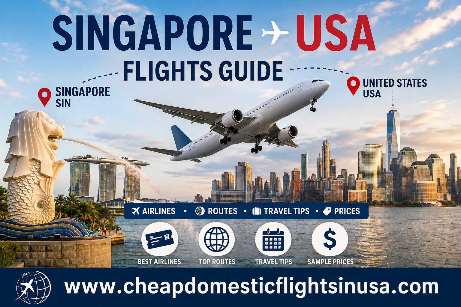 Singapore USA Flights Guide